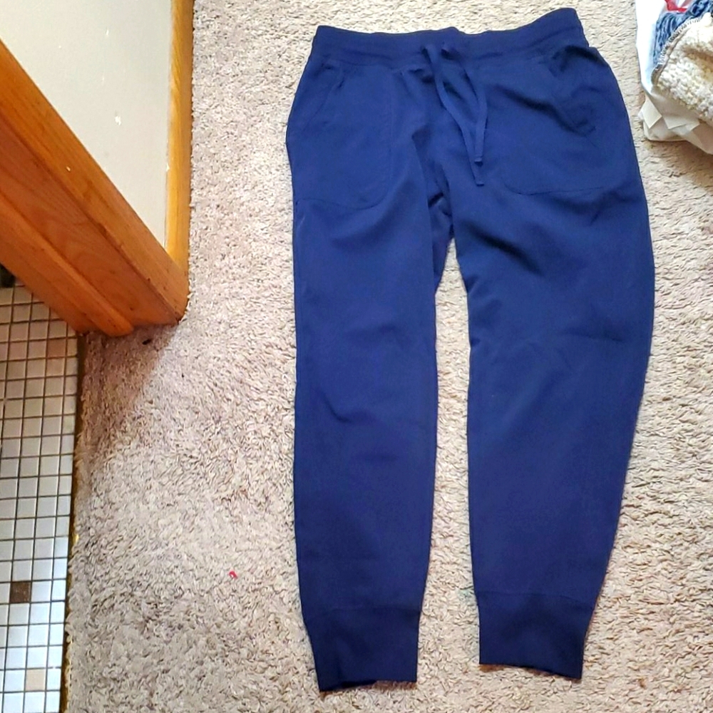 Navy old navy cropped sweats